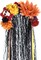 Day of the dead floral headband dia de los muertos costume halloween flower headpiece